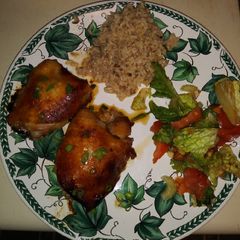 A picture of Sticky Asian Chicken.