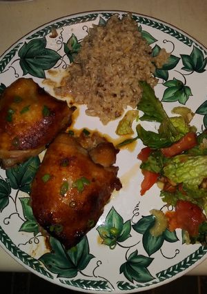 A picture of Sticky Asian Chicken.