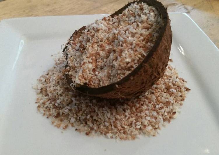 Steps to Make Ultimate Scratch Toasted Coconut