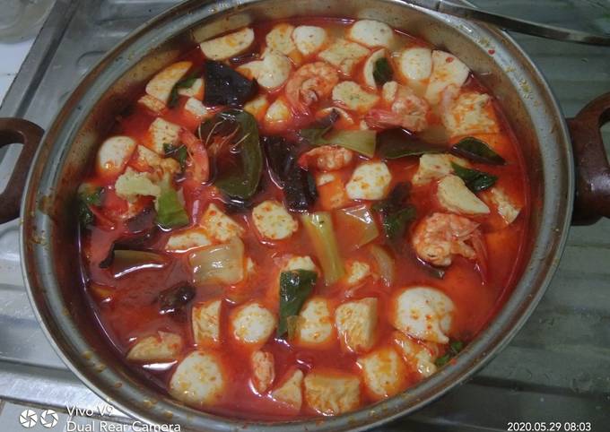 Resep Tom Yum /Tom Yam Seafood