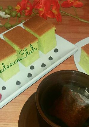 Foto resep Ogura Pandan Cake Oven Tangkring