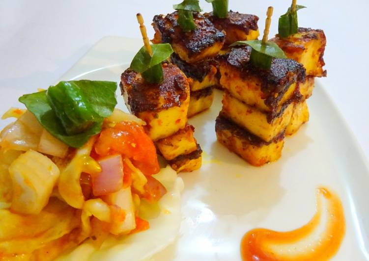 Spicy BBQ Paneer