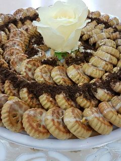 صورة لوصفة المعمول بصوص الطحينة والبينت بتر