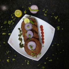 Split Chickpeas (Chana Dal) Wada A picture of Split Chickpeas (Chana Dal) Wada.