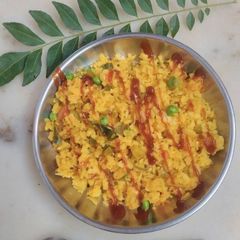 A picture of Mix veg Poha.