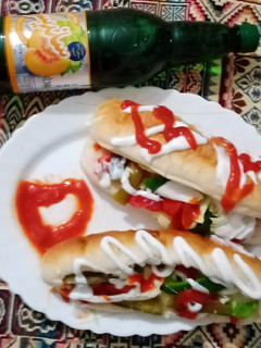 عکسی از دستور ساندویچ