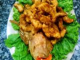Cá hồng rang muối