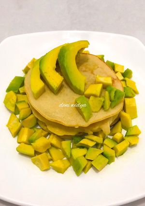 Foto resep Pancake Tepung Beras dan Alpukat