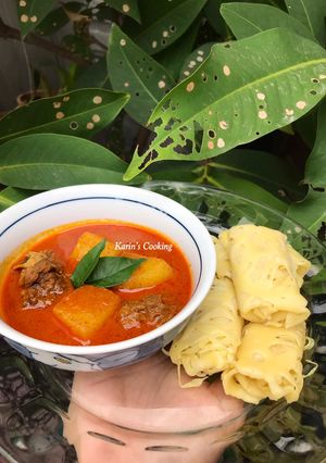 Foto resep Roti Jala Kari Kambing
