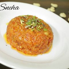 A picture of Gajar Halwa.