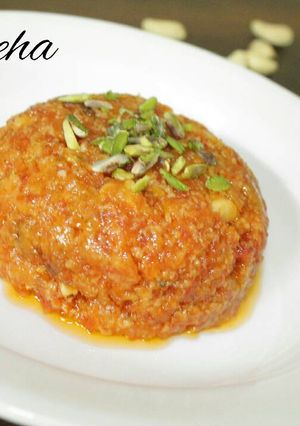 A picture of Gajar Halwa.