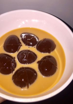 Foto resep Pudding coklat with thai milk