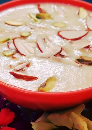 A picture of CAULIFLOWER KHEER RECIPE I Gobhi KI KHEER RECIPE.