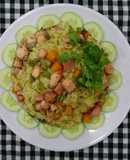 Cơm Chiên Cá Hồi