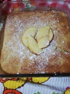 Una foto de Pastel de quinoa y manzana
