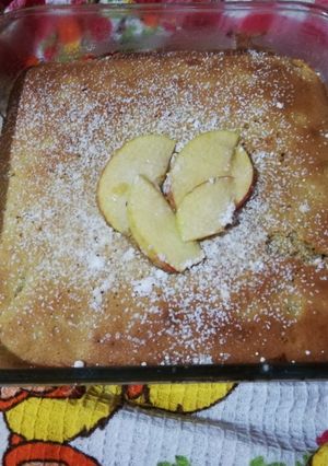 Una foto de Pastel de quinoa y manzana