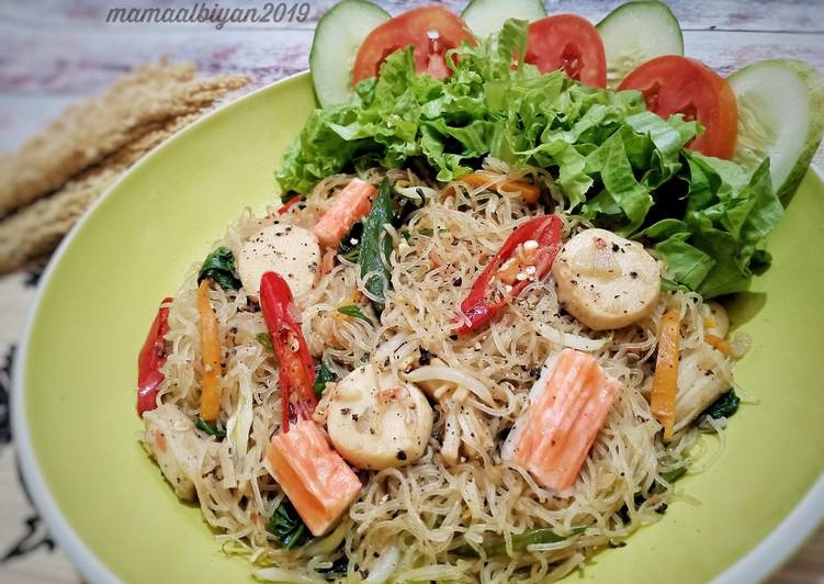 249. Bihun Singapore with Blackpepper