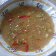 A picture of Tongseng Ayam Versi Santan.