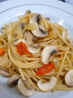 Foto resep Spaghetti Aglio Olio Jamur