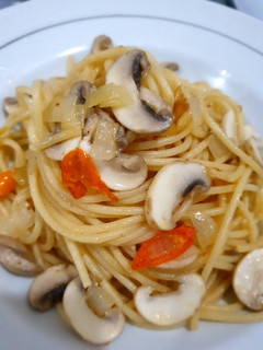 Foto resep Spaghetti Aglio Olio Jamur