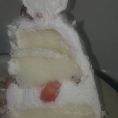 A picture of Big strawberry shortcakes.