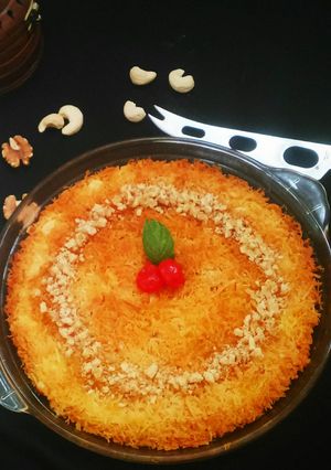 A picture of Kunafa.