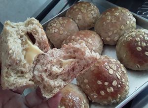 Foto resep Roti Gandum Keju/ lembut dengan tangzhong