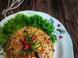 Nasi goreng ikan sardin
