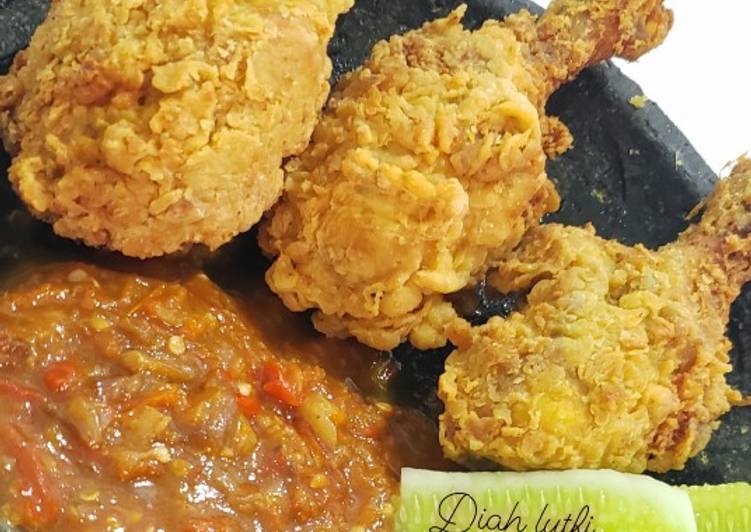 Ayam kentaky ala kampung π