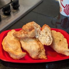 A picture of Savoury Gujiya.