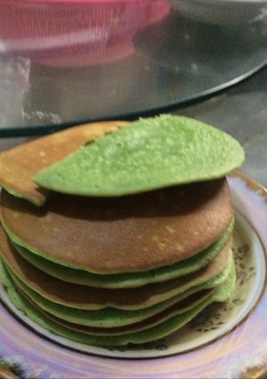 Foto resep Pancake pandan, super simpel no ribet