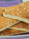 خبز الطحينه / عجينة بيتزا ـ كيتو