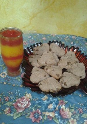 صورة لوصفة بسكوت بالنشاء