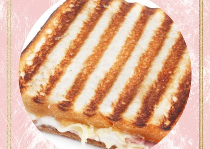 Croque monsieur façon "burgers"