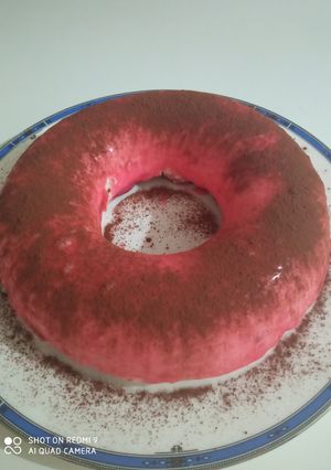 Une photo de Bounty glacé façon donut 🍩