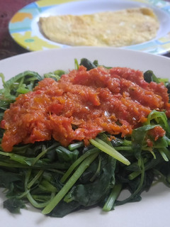 Foto resep Bayam Sambal Balado