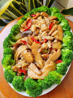 Foto resep Brokoli Cah Ayam & Jamur Shitake