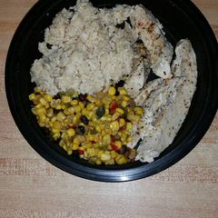 A picture of Roasted Garlic & Herb Chicken Breasts in A Pressure Cooker.