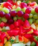 Ensalada de frutas coloridas!