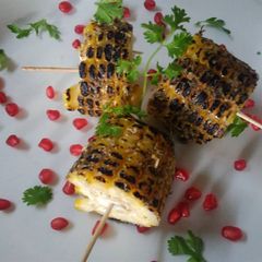 A picture of Garlic and herb cheese corn.