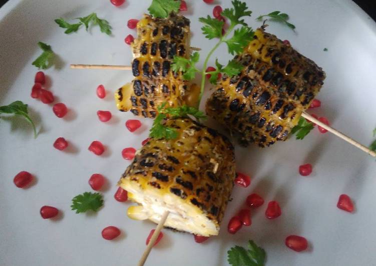 Recipe of Award-winning Garlic and herb cheese corn