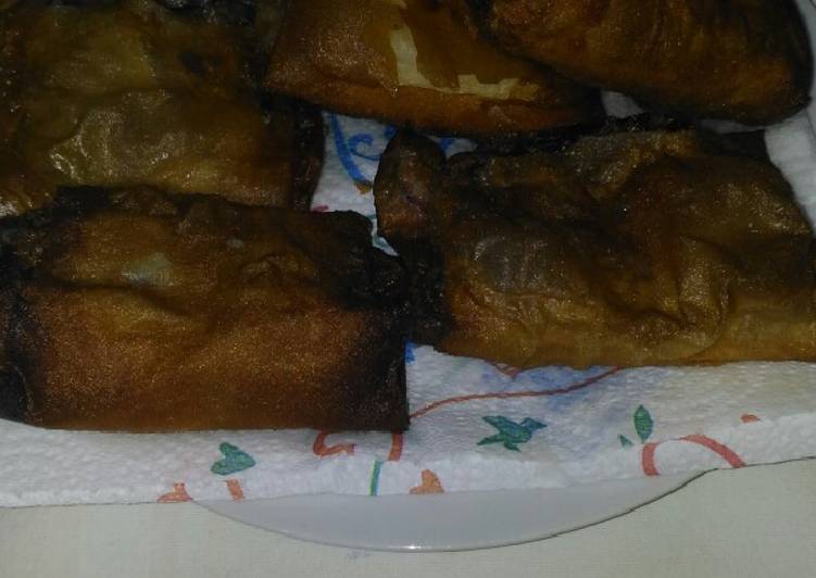 Involtini di pasta fillo