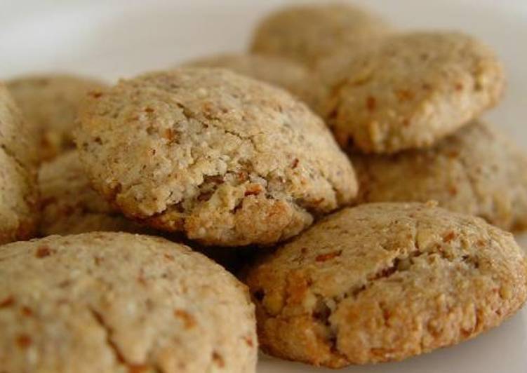 Jowar-wheat butter cookies