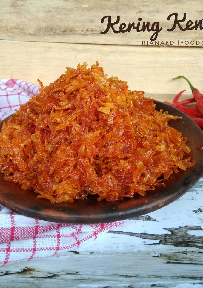 Foto resep Kering Kentang Musthofa (asli kriuk, renyah)