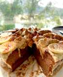 เค้กก้อนสอง แก้ไขจากก้อนแรก😆: Ovaltine Cake Banana Whipped Cream🍫🧁🍌