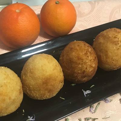 Arancini al ragú, plato siciliano, el preferido del 