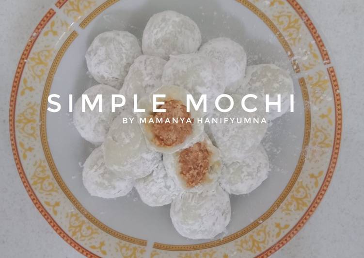 Bagaimana Membuat Simple Mochi, Lezat Sekali