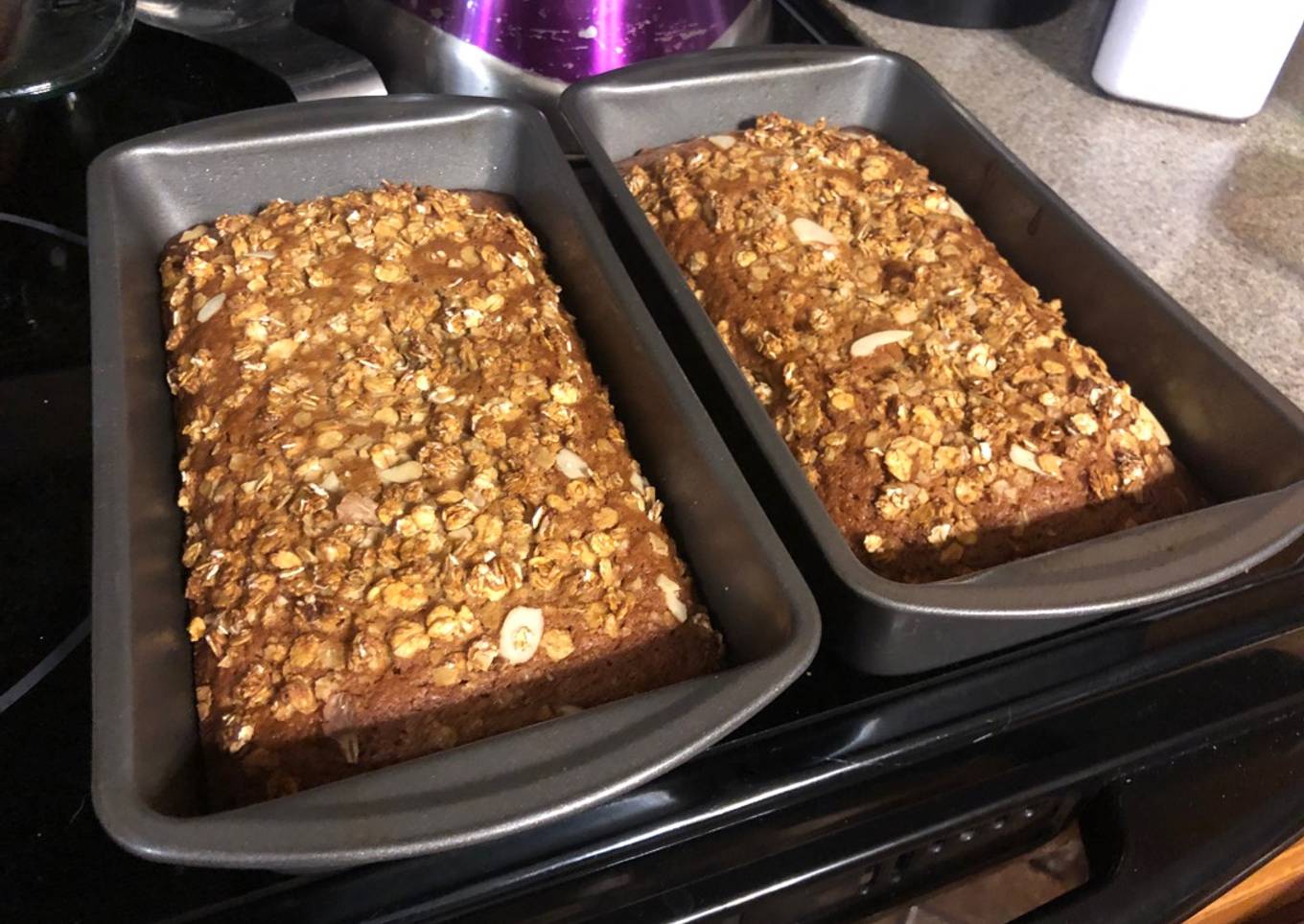 Grandma Anita's banana/zucchini bread<br />High altitude in ()