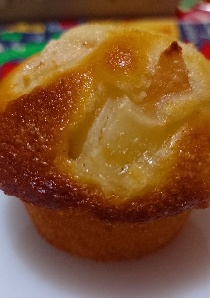 Una foto de Muffins de pera