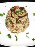 Brown Rice with Shiitake Mushrooms
